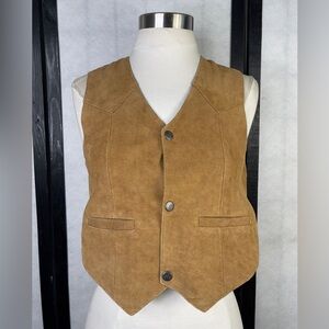 Scully Brown Suede Vest